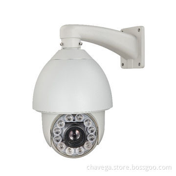 6" Smart IR High Speed PTZ Camera, 1/2.8-inch Sony CMOS, 1,000TVL, 10x OPtical Digital Zoom